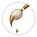Gold Ink Paintbrush Image