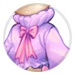 Lief's Puffy Lavender Coat thumbnail.