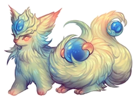 Glass Orb Fox unevolved image.