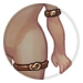 Brown Arm and Leg Belts thumbnail.