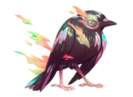 Fireprism Crow evolution image.