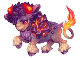 Magma Cow unevolved image.