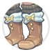 Winter Bowtied Boots thumbnail.