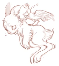 Concept art of Lief and Pellier