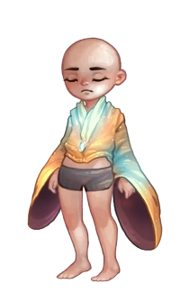 Not a Wizard Gold Robe Top fullbody preview.