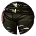 Wras' Black Buckled Jeans thumbnail.