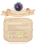 Obsidian Dragon Tier