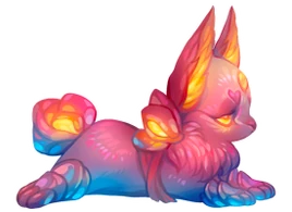 Red Heart Rabbit unevolved image.