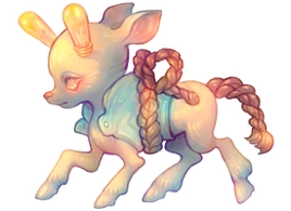 Lightbulb Deer evolution image.