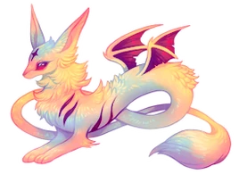 Flying Bat Fox evolution image.