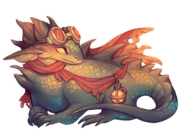 Desert Anole unevolved image.