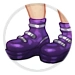 Purple Buckled Shoes thumbnail.