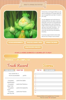 Beta Event Hub from Aug 13, 2018, 7:02AM (DV time). Scores removed.