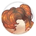 Autumn Marigold Ponytail thumbnail.