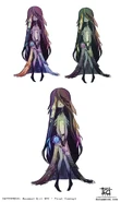 Final color concepts of Pyrifera by Denae