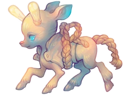 Lightbulb Deer unevolved image.