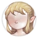 Elven Tied Hair Blonde thumbnail.