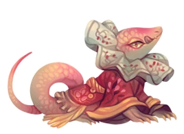 Painted Lizard unevolved image.