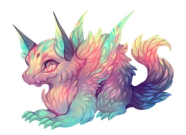 Radiant Dragonlet unevolved image.