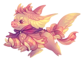 Carousel Piglet unevolved image.