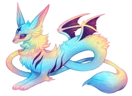 Flying Bat Fox unevolved image.