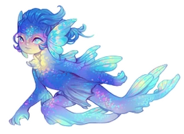 Scaled Oceanling unevolved image.