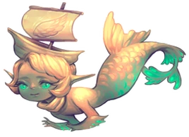 Ferry Mermaid evolution image.