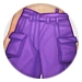 Purple Cargo Pants thumbnail.