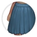 Navy Mid Length Skirt thumbnail.