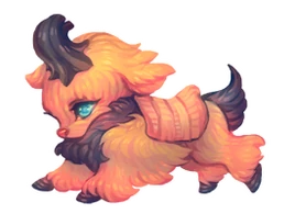 Pumpkin Pup evolution image.