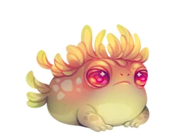 Petal Rainfrog unevolved image.