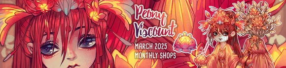 Peony Viscount Banner