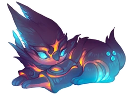 Black Heart Rabbit unevolved image.