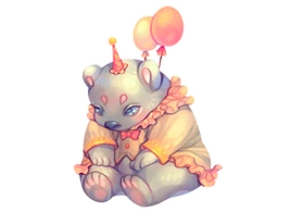 Party Bear evolution image.