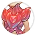 Red Heart Chest Plate Image