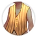 Tailored Vest Gold thumbnail.