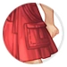 Red Suspender Skirt thumbnail.