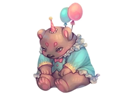 Party Bear unevolved image.