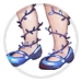 Glume's Blue Vine Shoes thumbnail.