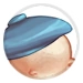 Round Blue Beret thumbnail.