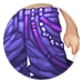 Purple Strappy Pants thumbnail.