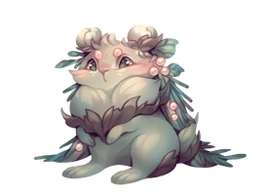Winter Cottontail unevolved image.