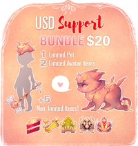 A promotional image advertising the Alpha Support Bundle.