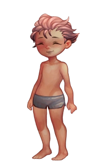 Aurelian Soiree Dusty Short Hair fullbody preview.