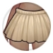 Beige Mini Skirt thumbnail.