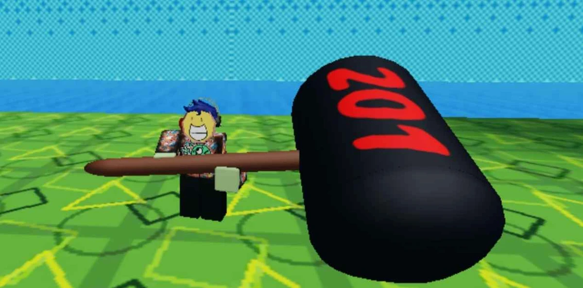 Comically large mallet Darando Wiki Fandom