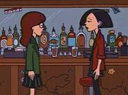 Daria y Jane , cara a cara