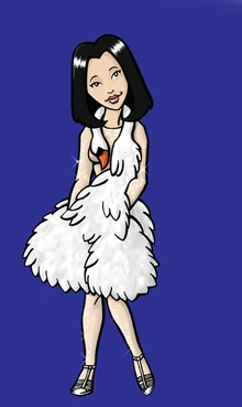 Tiffany as Bjork (Oscars)