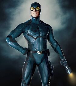 Blue Beetle's HBO Max movie costume, revealed at DC FanDome - Polygon