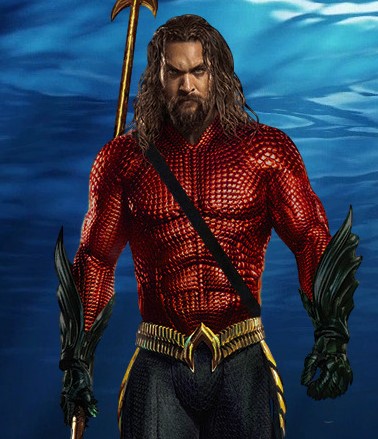 DC Justice League True-Moves Series Aquaman Figure 6” JASON MOMOA